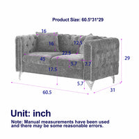 Thumbnail for LUCILLE Cozy Loveseat