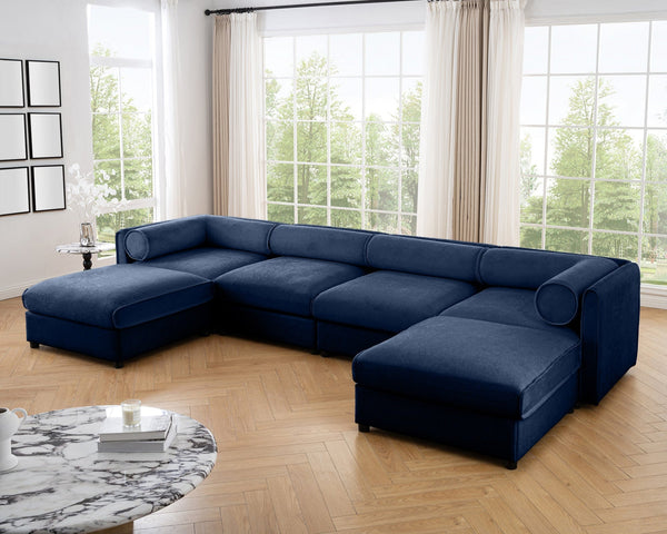 LAUREL Sofa with Ottomans