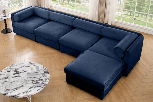 Laurel Sofa with Ottoman