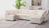 DEVROX 130" Sectional Sofa